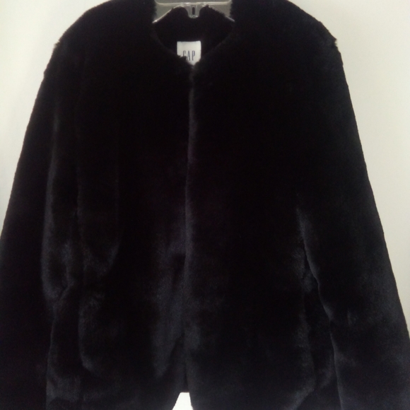 gap fur coat